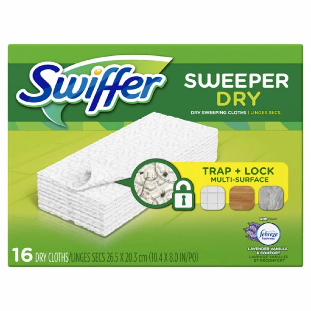 Swiffer Sweeper Dry Sweeping Pad Refills - 15848 - Cleaning Tools 2 Swiffer Sweeper Dry Sweeping Pad Refills - 15848 - Cleaning Tools - Image 2