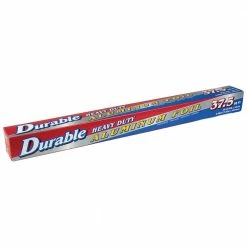 Durable Heavy Duty Aluminum Foil 37.5 sq ft - 56430035 - Plastic Wrap & Foil