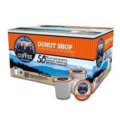 Founding Fathers Donut Shop Single-Serve Coffee Pods, 80 Count - Coffee Supplies