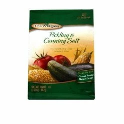 Mrs. Wages Pickling and Canning Salt, 3 lb. - Canning Ingredients