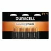 Duracell Coppertop 9V Alkaline Batteries, 4 Pack - Household Batteries