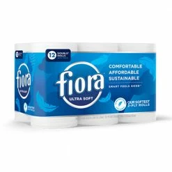 Fiora Ultra Soft Toilet Paper, 12 Rolls - 21052