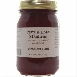 Farm & Home Kitchens Strawberry Jam, 20 oz. - Jams & Jellies