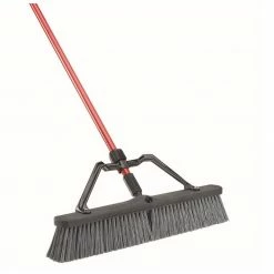 Libman 24" Heavy-Duty Rough Surface Push Broom - Cleaning & Janitorial Supplies
