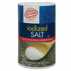 HyTop Salt Iodized, 26 oz. - Spices & Seasonings