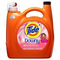 Procter and Gamble Distributing Tide Liquid HE with Touch of Downy April Fresh 138oz 89LD - Laundry Detergent