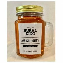 Rural King Raw Honey, 24 oz.