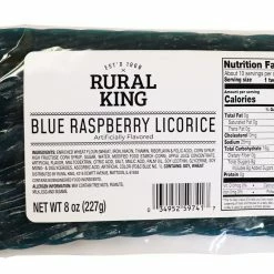 Rural King Blue Raspberry Licorice - Candy & Gum