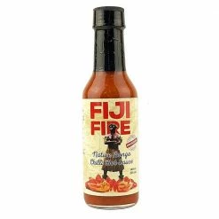 Fiji Fire Native Bongo Chili Hot Sauce, 5 oz. - Condiments & Sauces