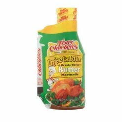 Tony Chachere's Injectables Creole Butter Marinade with Injector, 17 oz. - Baking