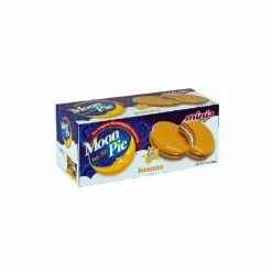 Moon Pie Mini Banana Marshmallow Sandwiches, 12 Count - 22103 - Cookies