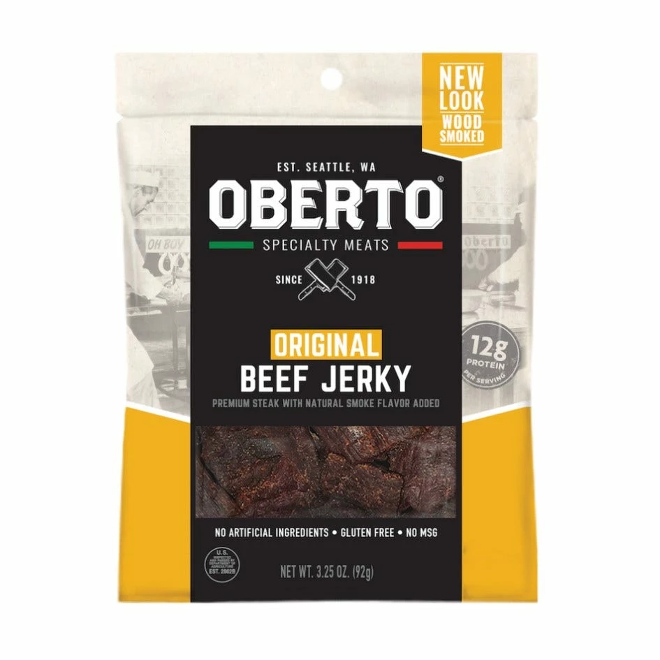 Oberto Original Beef Jerky, 3.25 1 Oberto Original Beef Jerky, 3.25