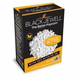 Black Jewell Black Jewel Premium Microwave Popcorn with Butter, 10.5 oz.