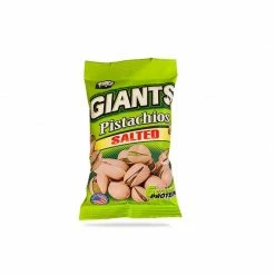 Giants Original Roasted & Salted Pistachios, 4.5 oz. - Salty Snacks