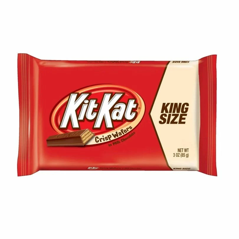 Kit Kat - King Size Candy Bar, 3 oz. - Chocolate 1 Kit Kat - King Size Candy Bar, 3 oz. - Chocolate