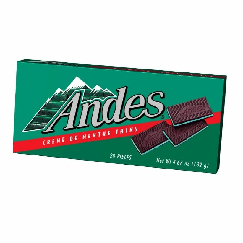 Andes Creme De Menthe Thins, 4.67 oz. - Chocolate 1 Andes Creme De Menthe Thins, 4.67 oz. - Chocolate