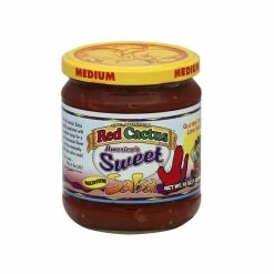 Red Cactus Sweet Medium Salsa, 16 oz. Jar - Dips & Salsa
