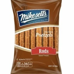 Mikesells Rod Pretzels, 12 oz.