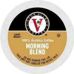 Victor Allen's Morning Blend Coffee Single Serve Coffee, 80 Count