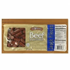 Old Wisconsin Beef Sausage Snack Pieces, 28 oz. - Sausages