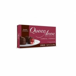Queen Anne Dark Chocolate Cordial Cherries, 3.3 oz.