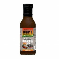 Aubrey D. Rebel Classic Habanero BBQ Sauce, 12 oz. - Condiments & Sauces