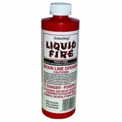 Amazing Liquid Fire Drain Line Opener LF-Q-12 - Drain & Septic Care