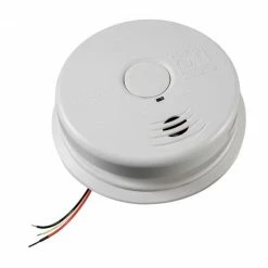 Kidde i12010S Worry-Free AC/DC Interconnect Smoke Alarm With 10 yr Sealed Battery - 21010407-A - Detectors & Alarms