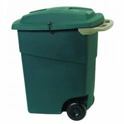 Various Brands Roto-Tuff 60 Gallon Trash Container - 566000 - Trash Barrels -Food & Household Goods Sales cc662a35d86e9a6fdf3f217b4c74596c47c0a20c 050550610 1