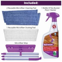 Rejuvenate Hardwood & Laminate Floor Care System Mop Kit RJMOPKIT - All-Purpose Cleaners 9 Rejuvenate Hardwood & Laminate Floor Care System Mop Kit RJMOPKIT - All-Purpose Cleaners -Food & Household Goods Sales cc8f071e635777590beb48be04fda46ac0a98341 32639004 4