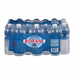 Roxane Purified Drinking Water, 24 Pack