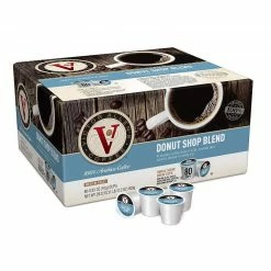 Victor Allen's Donut Shop Medium Roast Single Serve Coffee, 80 Count