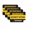 Defender 4pk Window Warning Sticker SP100ST - Surveillance