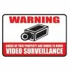 Defender Video Surveillance Security Warning Sign 23002