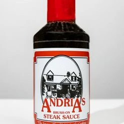 Andrias Brush-On Steak Sauce 15oz - Condiments & Sauces