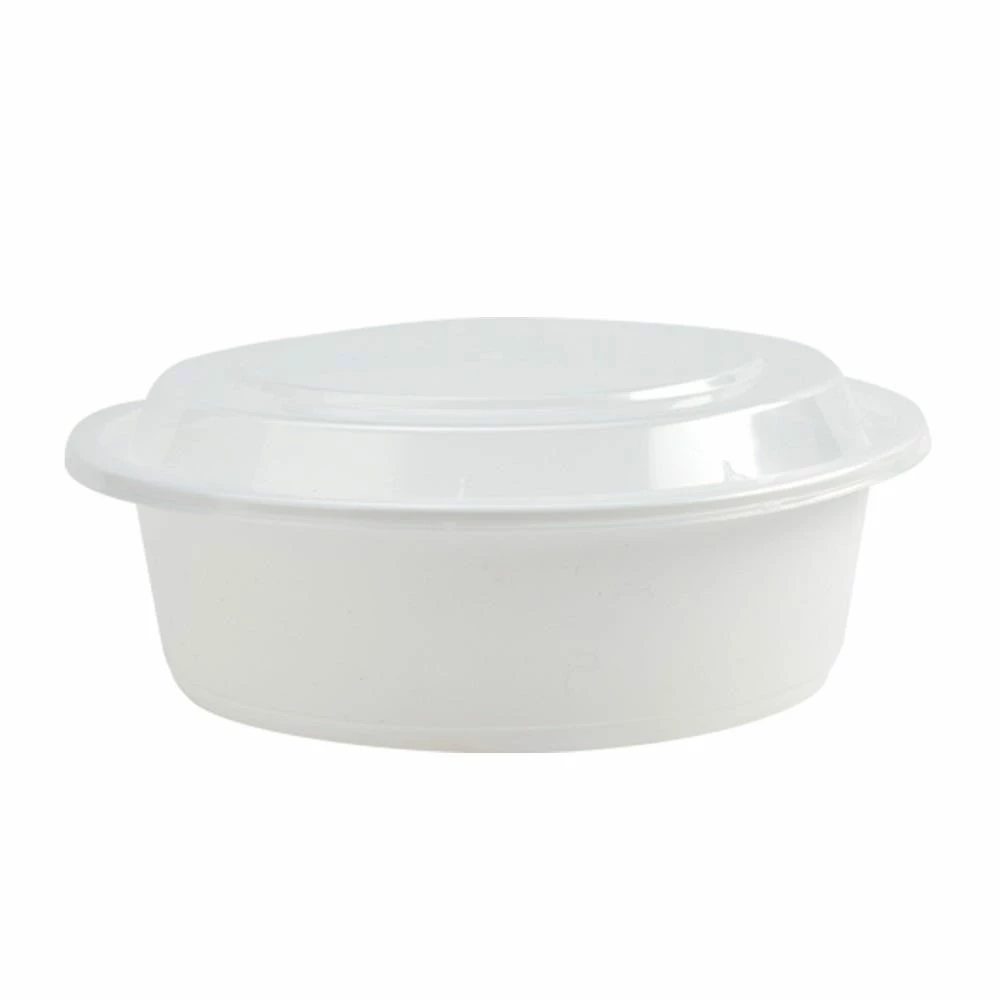 Nicole Home Collection 9" Deep Round Container - White, 48 oz. / 3 Count - 02248 - Disposable Kitchenware 1 Nicole Home Collection 9" Deep Round Container - White, 48 oz. / 3 Count - 02248 - Disposable Kitchenware