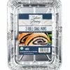 Silver Lining Aluminum Roll Cake Pans - 3 Pack - 49770142 - Disposable Kitchenware