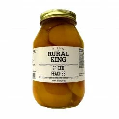 Various Brands Old Fashioned Spiced Peaches, 32 oz. - Food