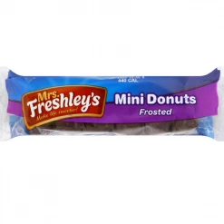 Mrs. Freshley's Mrs Freshley's Chocolate Frosted Mini Donuts, 3.3oz - Snacks