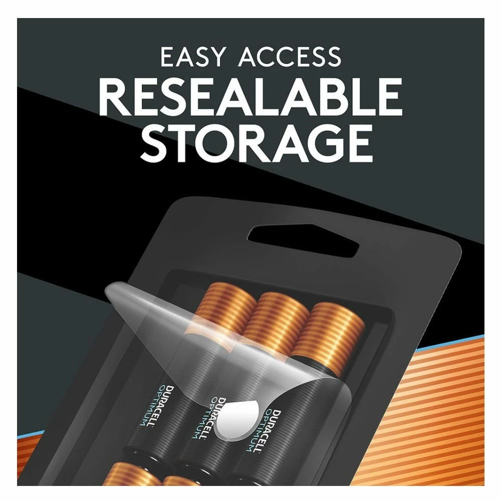 Duracell Optimum AA Batteries, 6 Pack - Household Batteries 7 Duracell Optimum AA Batteries, 6 Pack - Household Batteries - Image 7