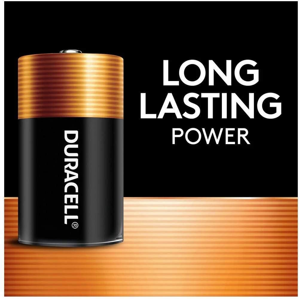 Duracell Coppertop D Alkaline Batteries, 8 Pack - Household Batteries 3 Duracell Coppertop D Alkaline Batteries, 8 Pack - Household Batteries - Image 3