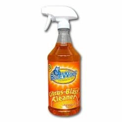 Blue Wolf Citrus Blast Cleaner & Degreaser 32oz Spray Bottle BW-CBQ - Cleaning & Janitorial Supplies