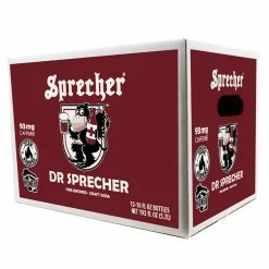 Dr Sprecher Soda, 16 oz. Bottles / 12 Pack