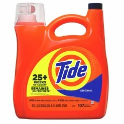 Tide Liquid 2x 107 Loads, Original Scent, 154 Fl. Oz. - 80364776 - Laundry Detergent