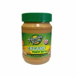 Hampton Farms Creamy Peanut Butter, 18 oz.