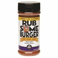 Various Brands Rub Your Burger Burger & Fry Seasoning Rub 6.5 oz. - Spices & Seasonings