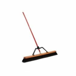 Libman 36" Smooth Push Broom with Brace - Brooms & Mops