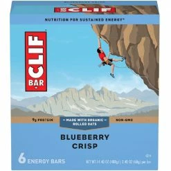 Clif Bar - Blueberry Crisp Bars, 6 Count - Granola & Snack Bars