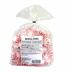 Rural King Peppermint Starlights TIE TOP - Candy & Gum