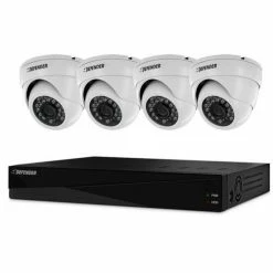 Defender Pro 960H 8CH Security DVR w/ 4 Cameras 21324 - Surveillance